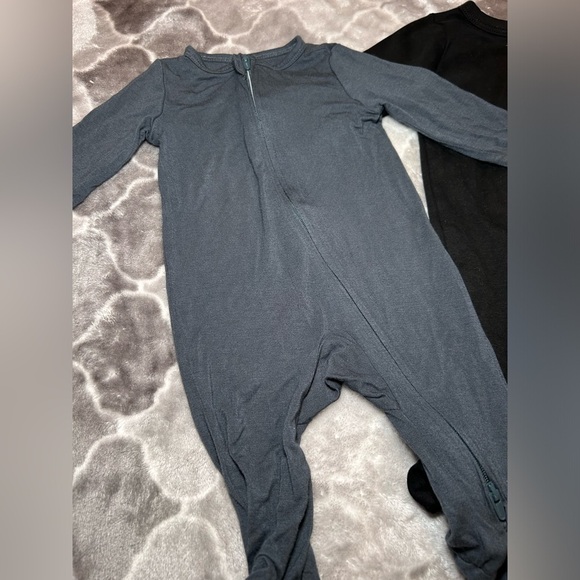 Carter’s 3-Pack Baby Long-Sleeve Zip Footies- Size 0-3M - Picture 3 of 12